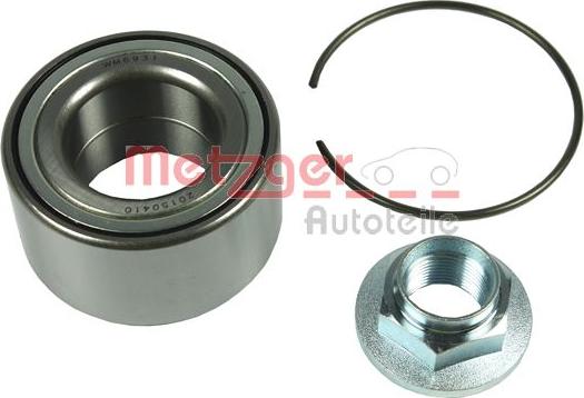 Metzger WM 6931 - Kit cuscinetto ruota autozon.pro