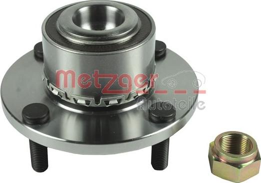 Metzger WM 6680 - Kit cuscinetto ruota autozon.pro