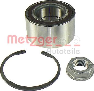 Metzger WM 159.47 - Kit cuscinetto ruota autozon.pro