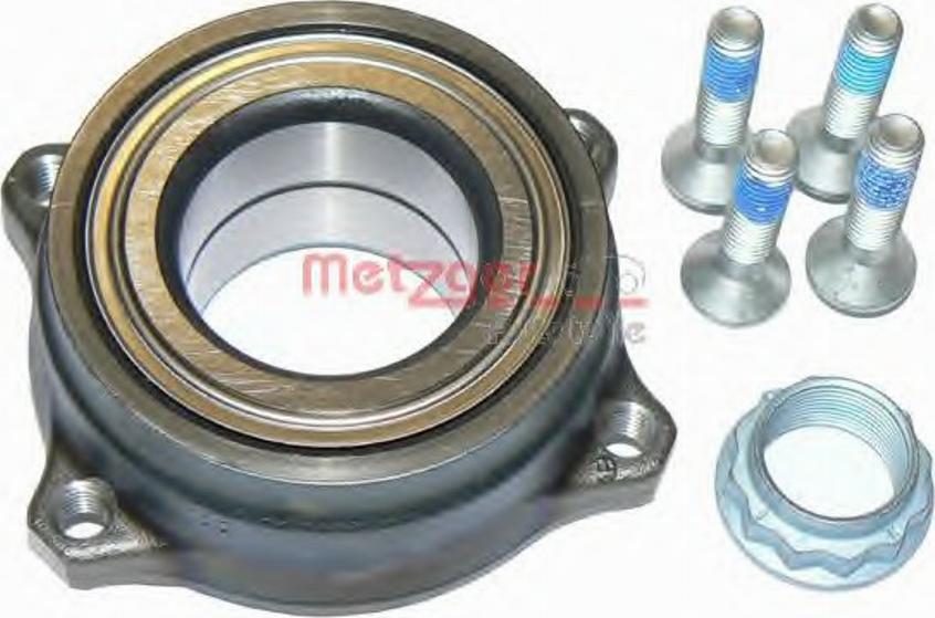 Metzger WM 151.37 - Kit cuscinetto ruota autozon.pro