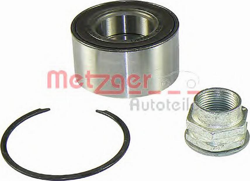 Metzger WM 158.42 - Kit cuscinetto ruota autozon.pro