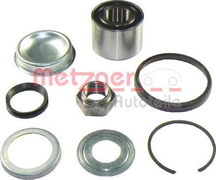 Metzger WM 166.07 - Kit cuscinetto ruota autozon.pro