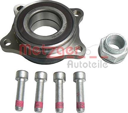 Metzger WM 160.25 - Kit cuscinetto ruota autozon.pro