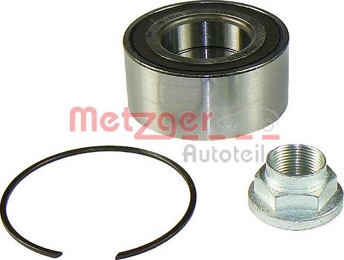 Metzger WM 161.26 - Kit cuscinetto ruota autozon.pro