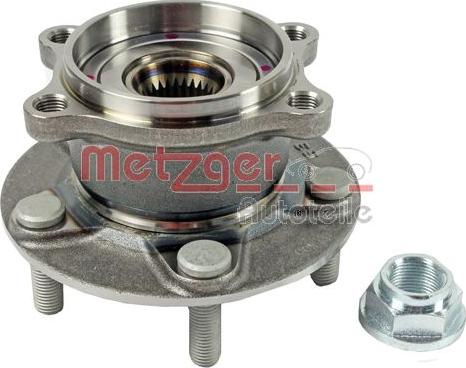 Metzger WM 170.65 - Kit cuscinetto ruota autozon.pro