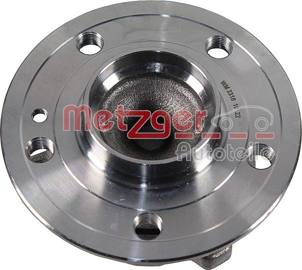 Metzger WM 2318 - Kit cuscinetto ruota autozon.pro