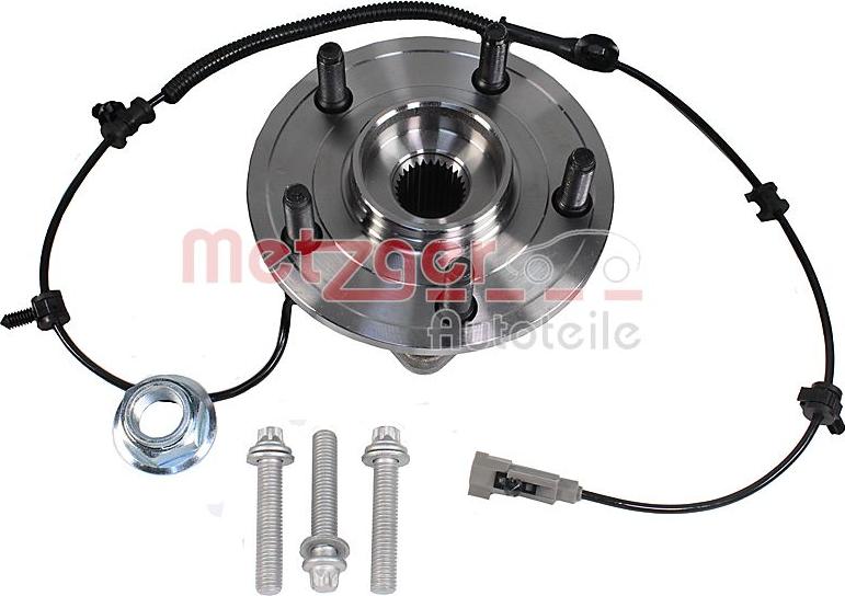 Metzger WM 2291 - Kit cuscinetto ruota autozon.pro