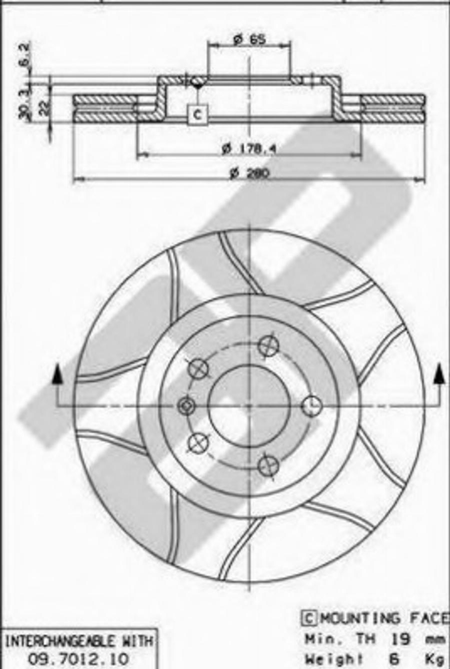 Metzger X24691 - Discofreno autozon.pro