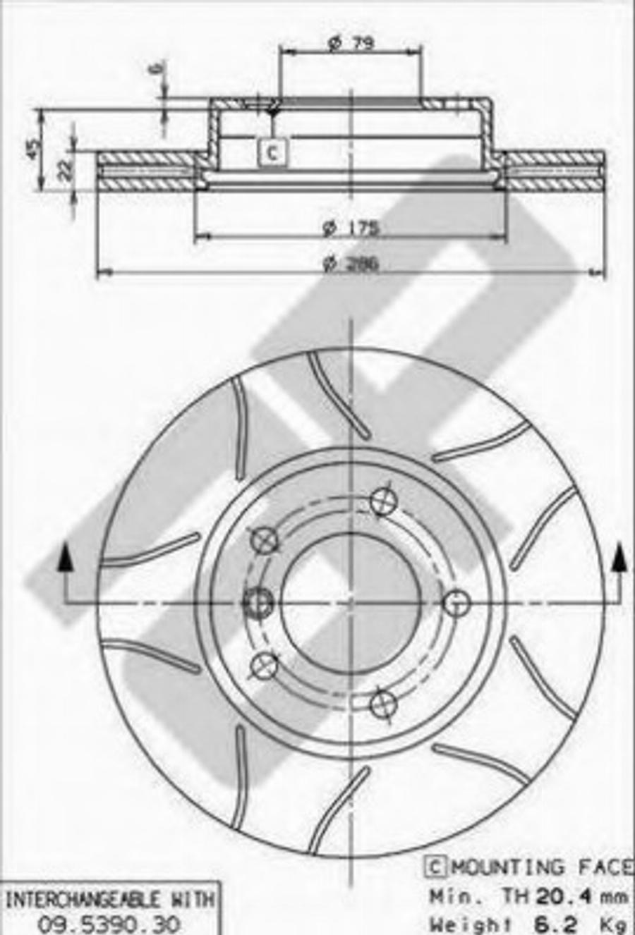 Metzger X24819 - Discofreno autozon.pro