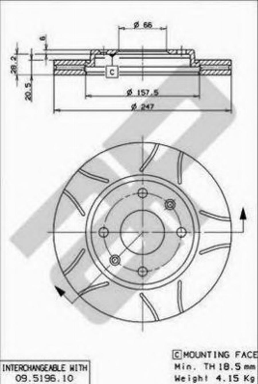 Metzger X24249 - Discofreno autozon.pro