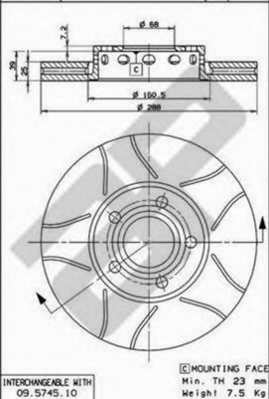 Metzger X25046 - Discofreno autozon.pro