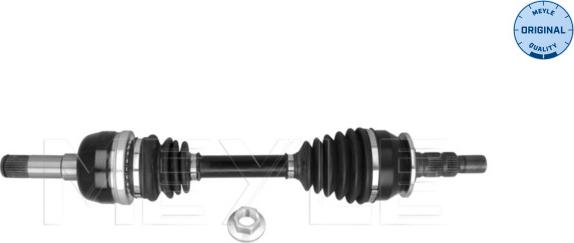 Meyle 614 498 0069 - Albero motore / Semiasse autozon.pro