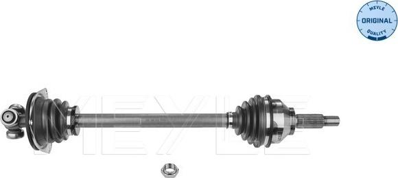 Meyle 614 498 0037 - Albero motore / Semiasse autozon.pro