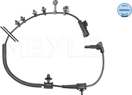 Meyle 614 800 0029 - Sensore, N° giri ruota autozon.pro