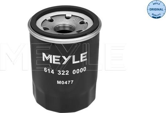 Meyle 614 322 0000 - Filtro olio autozon.pro