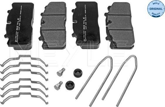 Meyle 025 290 8826/S - Kit pastiglie freno, Freno a disco autozon.pro