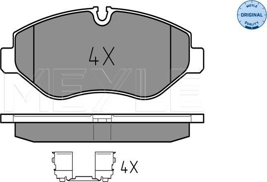 Meyle 025 291 9220 - Kit pastiglie freno, Freno a disco autozon.pro