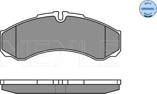 Meyle 025 291 2117 - Kit pastiglie freno, Freno a disco autozon.pro