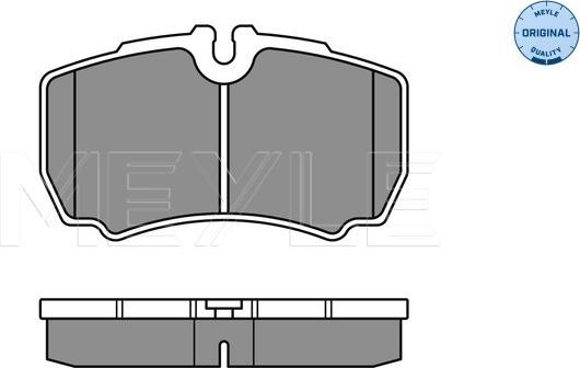 Meyle 025 291 2320 - Kit pastiglie freno, Freno a disco autozon.pro