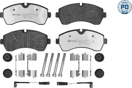 Meyle 025 292 0020/PD - Kit pastiglie freno, Freno a disco autozon.pro