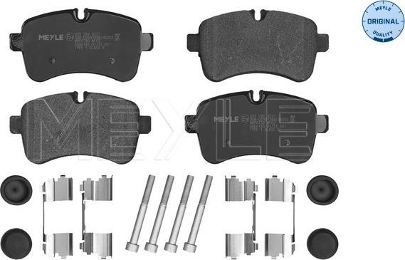 Meyle 025 292 3221 - Kit pastiglie freno, Freno a disco autozon.pro