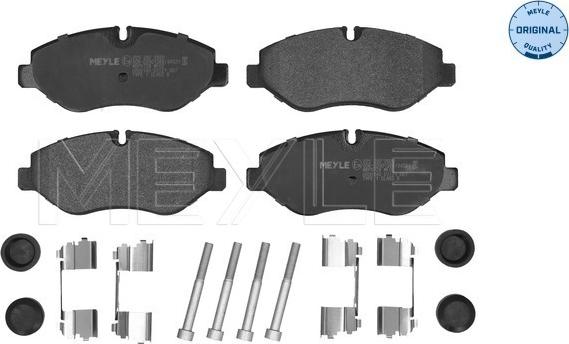 Meyle 025 292 2920 - Kit pastiglie freno, Freno a disco autozon.pro