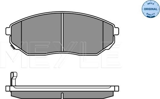 Meyle 025 240 9217/W - Kit pastiglie freno, Freno a disco autozon.pro