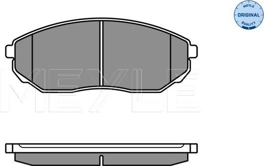 Meyle 025 240 9217/W - Kit pastiglie freno, Freno a disco autozon.pro