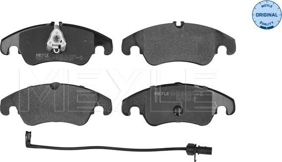 Meyle 025 247 4319/W - Kit pastiglie freno, Freno a disco autozon.pro