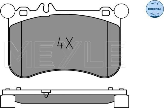 Meyle 025 252 1917 - Kit pastiglie freno, Freno a disco autozon.pro