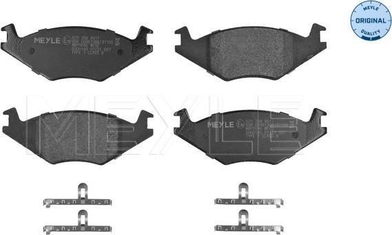 Meyle 025 208 8917 - Kit pastiglie freno, Freno a disco autozon.pro