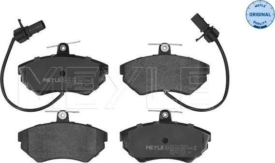 Meyle 025 219 4519/W - Kit pastiglie freno, Freno a disco autozon.pro