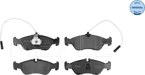 Meyle 025 215 9218 - Kit pastiglie freno, Freno a disco autozon.pro