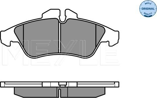 Meyle 025 239 9020 - Kit pastiglie freno, Freno a disco autozon.pro