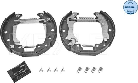 Meyle 16-14 533 0044/K - Kit ganasce freno autozon.pro