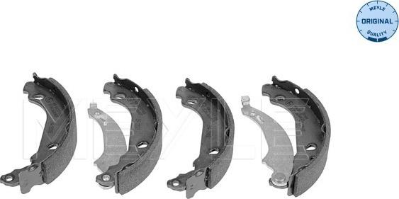 Meyle 16-14 533 0003 - Kit ganasce freno autozon.pro