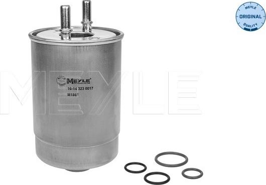 Meyle 16-14 323 0017 - Filtro carburante autozon.pro