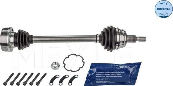 Meyle 100 498 0652 - Albero motore / Semiasse autozon.pro