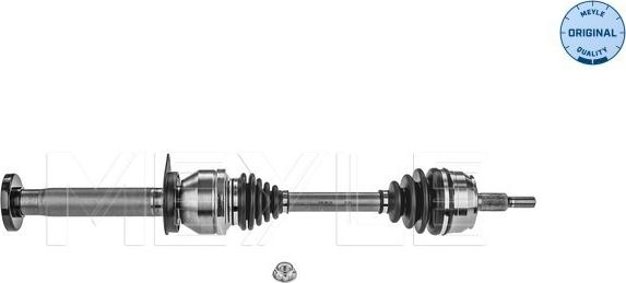 Meyle 100 498 0616 - Albero motore / Semiasse autozon.pro