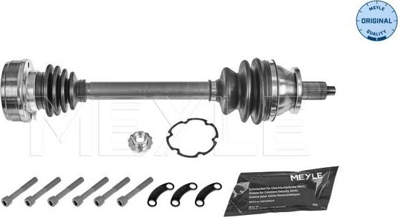 Meyle 100 498 0631 - Albero motore / Semiasse autozon.pro