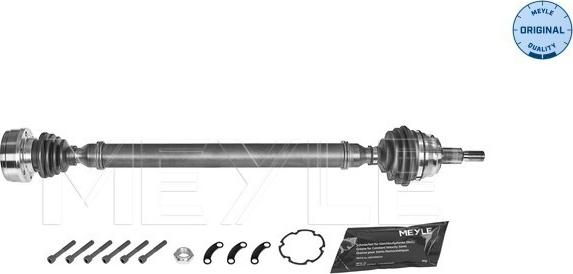 Meyle 100 498 0715 - Albero motore / Semiasse autozon.pro