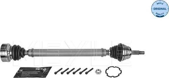 Meyle 100 498 0716 - Albero motore / Semiasse autozon.pro