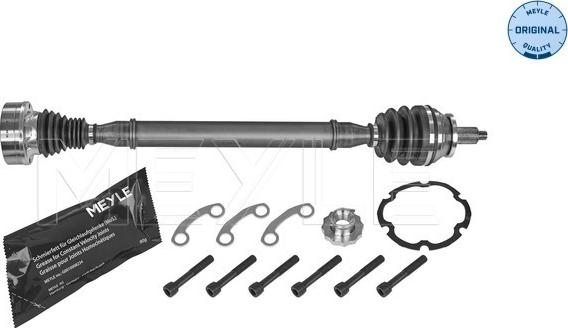 Meyle 100 498 0723 - Albero motore / Semiasse autozon.pro