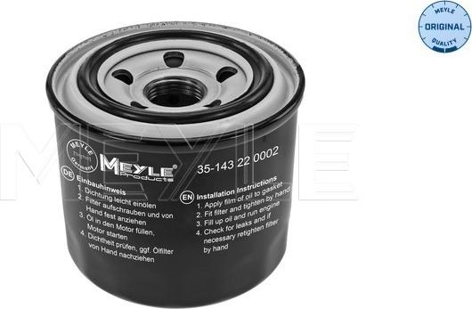 Meyle 35-14 322 0002 - Filtro olio autozon.pro