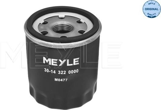 Meyle 30-14 322 0000 - Filtro olio autozon.pro