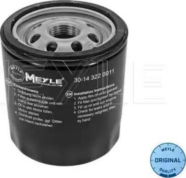 Meyle 30-14 322 0011 - Filtro olio autozon.pro