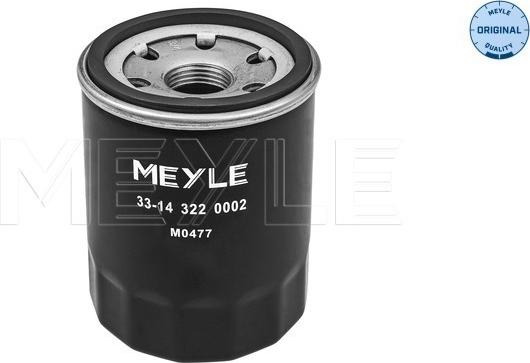 Meyle 33-14 322 0002 - Filtro olio autozon.pro