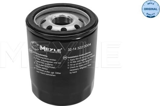 Meyle 32-14 322 0004 - Filtro olio autozon.pro