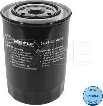 Meyle 32-14 322 0002 - Filtro olio autozon.pro