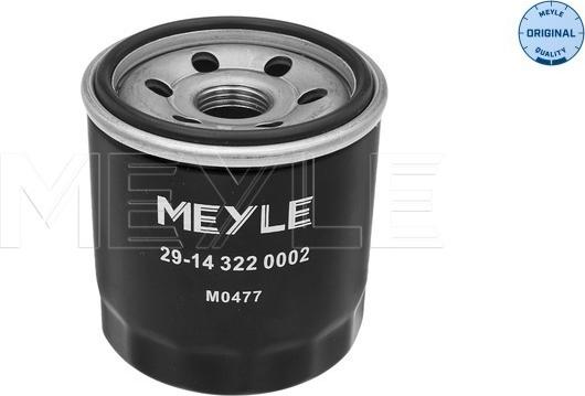 Meyle 29-14 322 0002 - Filtro olio autozon.pro